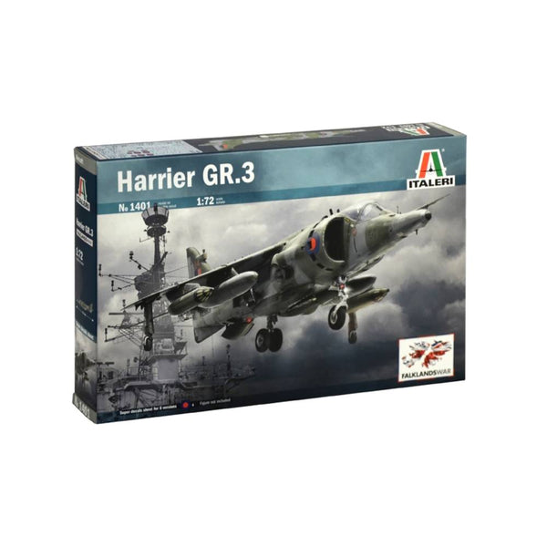 Maqueta Harrier GR 3 Falklands War 1/72 Italeri