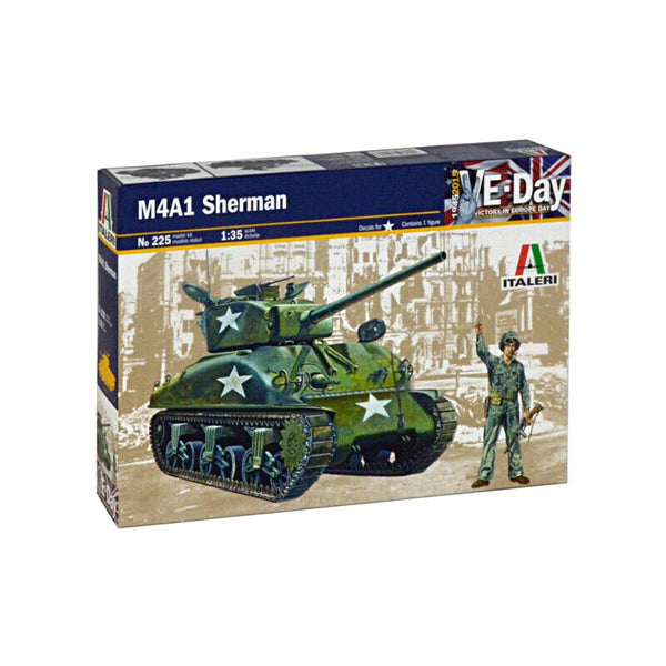 Maqueta Sherman M4A1 1/35 Italeri