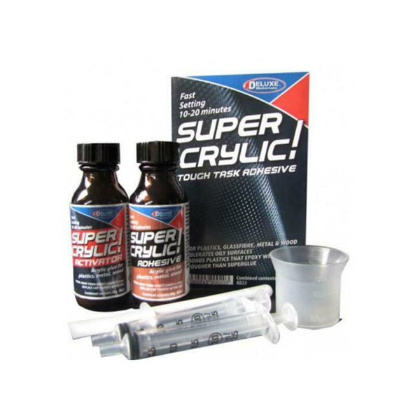 Pegamento Super Crylic Deluxe Materials
