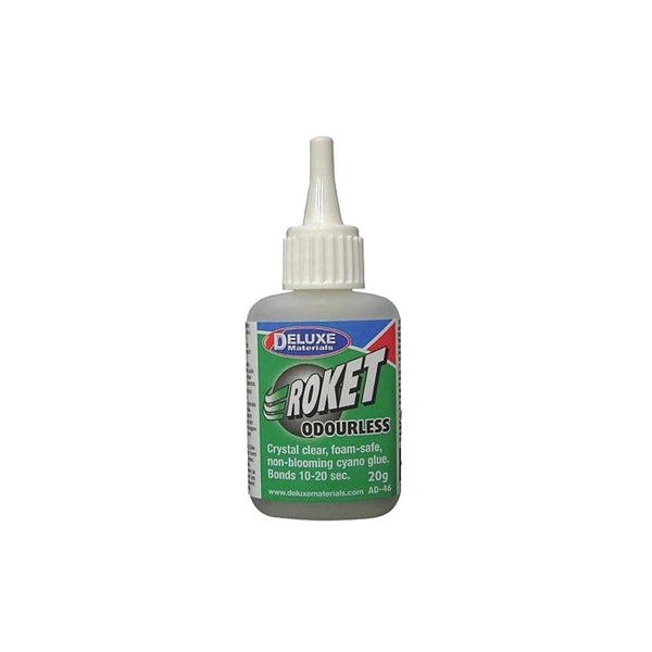 Adhesivo Cianoacrilato Roket Odourless Deluxe Materials