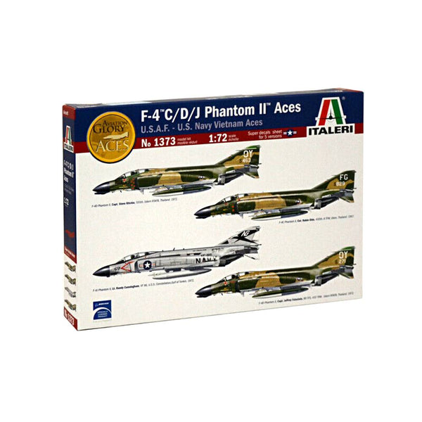 Maqueta F-4 C/D/J Phantom Aces 1/72 Italeri