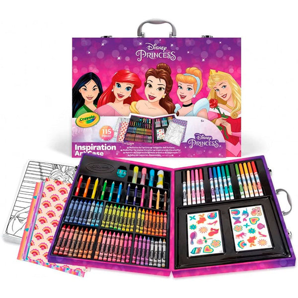 Maletín del Artista Princesas Disney Crayola