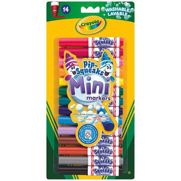 Estuche Mini Rotuladores Lavables CRAYOLA 14 unidades