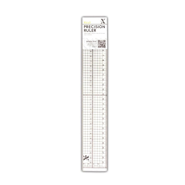 Regla Precisión Borde Metal 30 cm Xcut