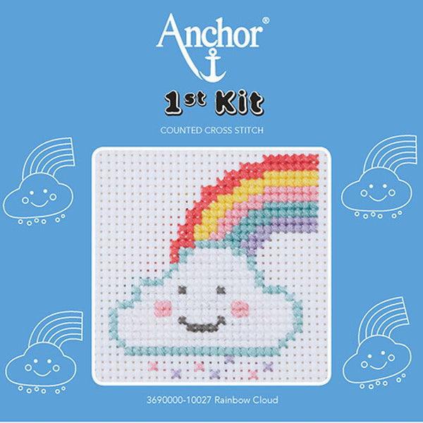 Kit Bordado Punto Cruz Rainbow Cloud Anchor (1)