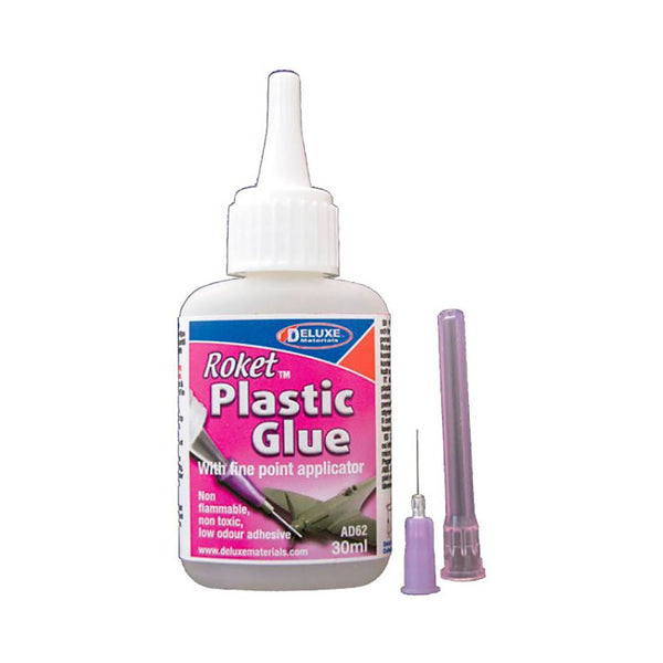 Adhesivo Deluxe Plásticos Roket Plastic 30ml Dismoer