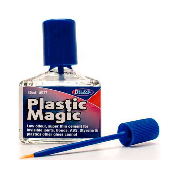 Adhesivo Deluxe Maquetas Plástico Magic 40ml Dismoer