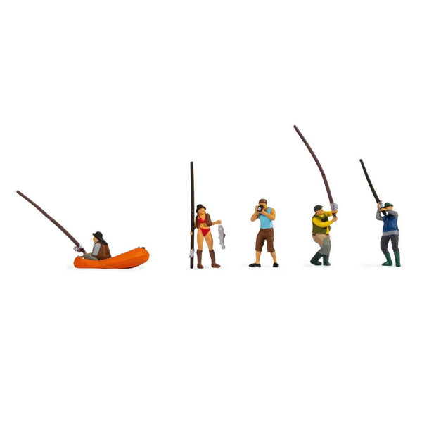 Set 5 Figuras Pescadores Noch