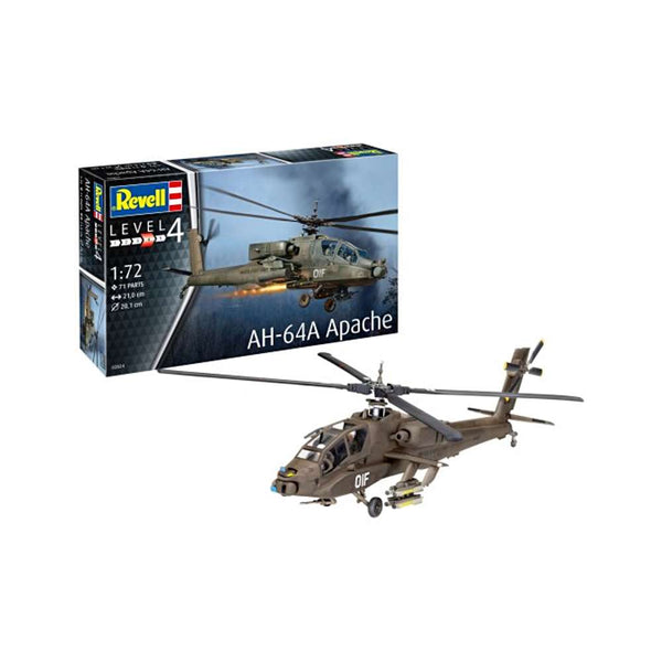 Maqueta Helicóptero AH-64A Apache Revell (1)