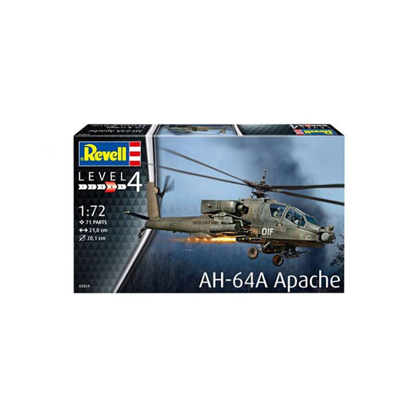 Maqueta Helicóptero AH-64A Apache Revell