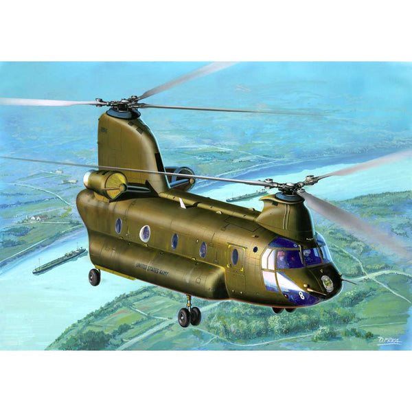 Maqueta Helicóptero CH-47D Chinook Revell (1)