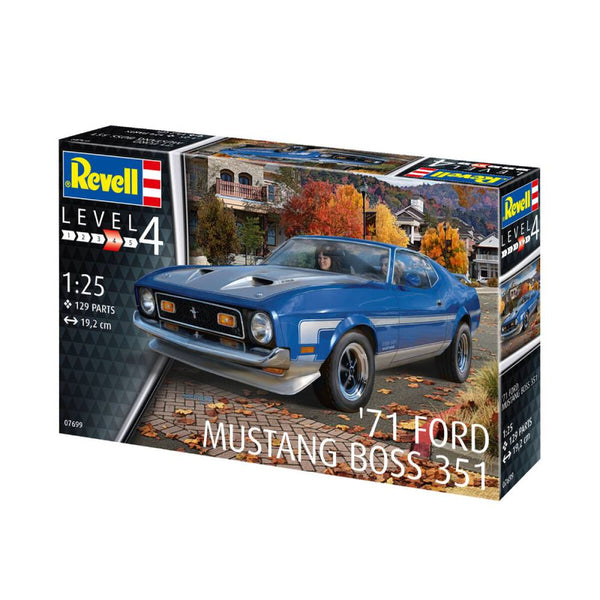 Maqueta 71 Mustang Boss 351 Revell