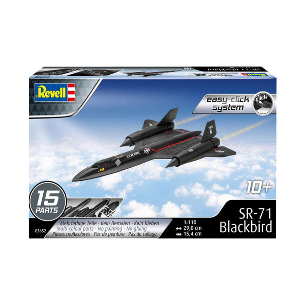 Maqueta SR-71 Blackbird Easy Click System Revell (1)