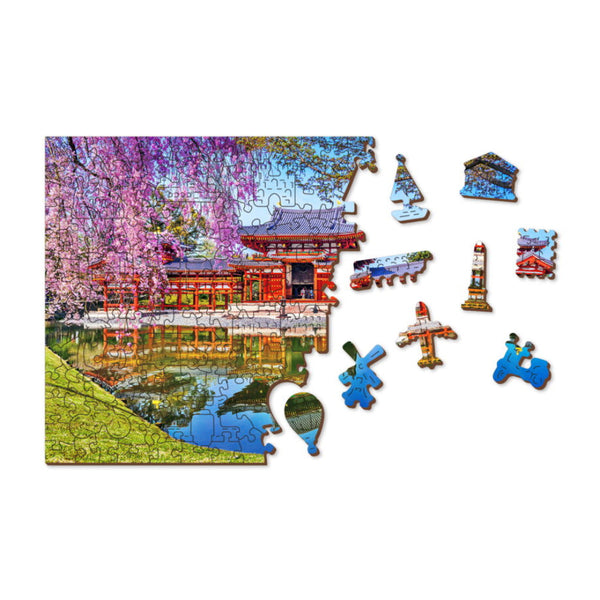 Puzzle 500 Templo Byodo-in Kyoto Wooden City