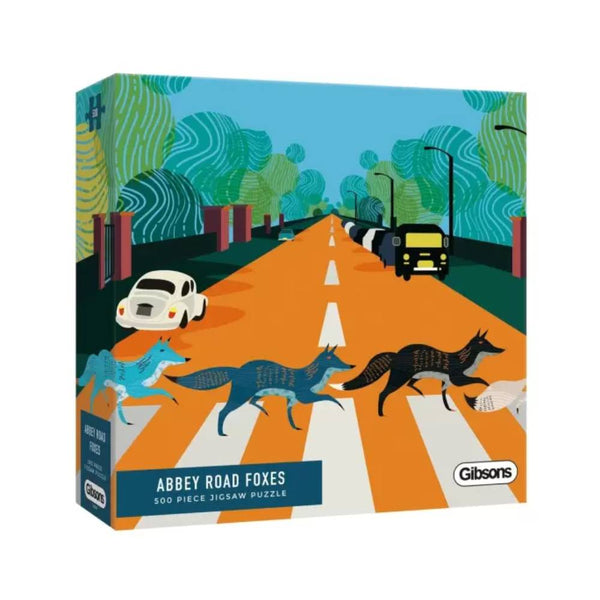 Puzzle 500 Piezas Abbey Road Foxes