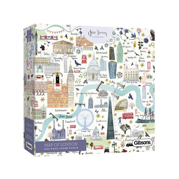 Puzzle 1000 Piezas Map Of London
