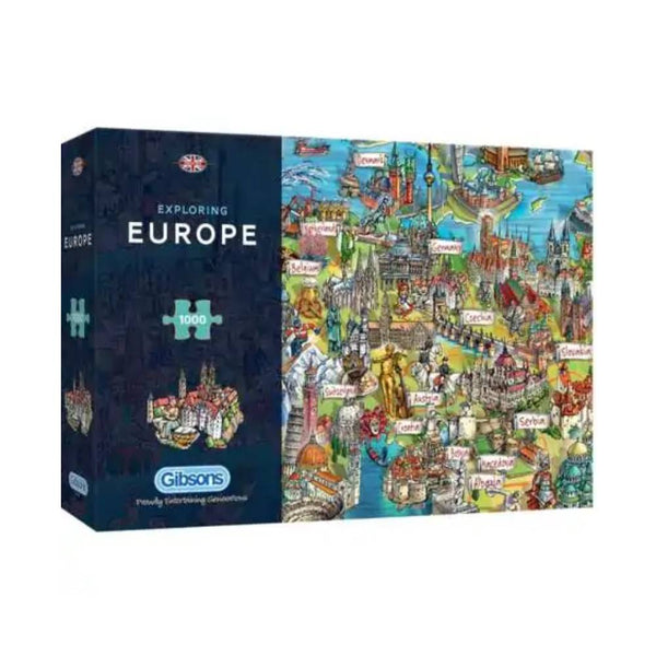 Puzzle 1000 Piezas Exploring Europe