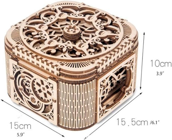 Maqueta de Madera Caja con Secreto (1)