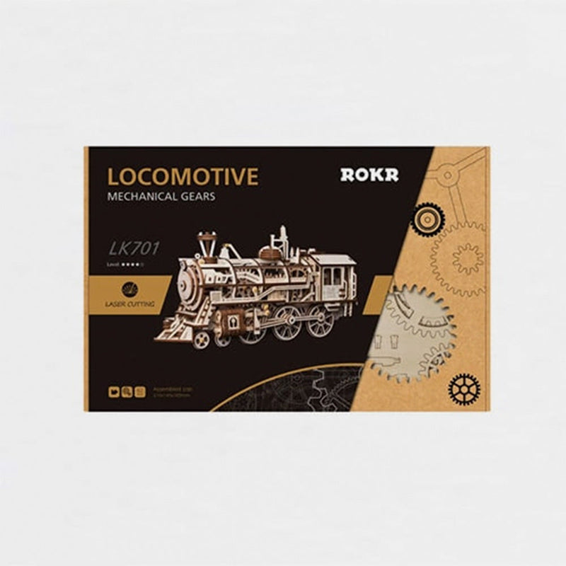 Locomotora de Madera Robotime (1)