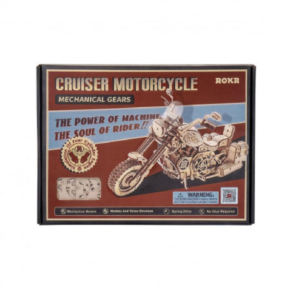Maqueta Cruiser Motocicleta Mechanical Gears Robotime