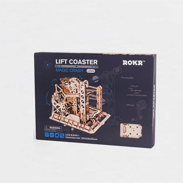 Maqueta Mecánica de Madera "Lift Coaster" ROKR (1)