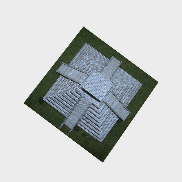 Maqueta Templo De Kukulcan Aedes Ars (1)