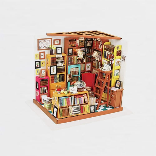Habitación Miniatura Sams Study Room