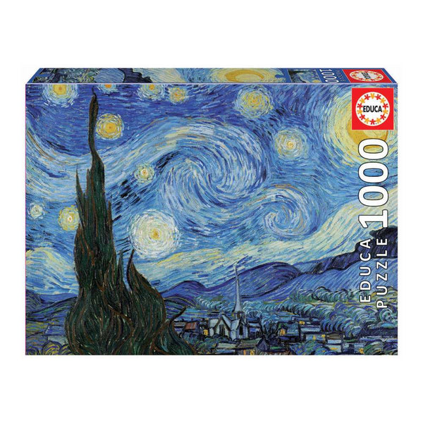 Puzzle 1000 La Noche Estrellada Vincent Van Gogh Educa