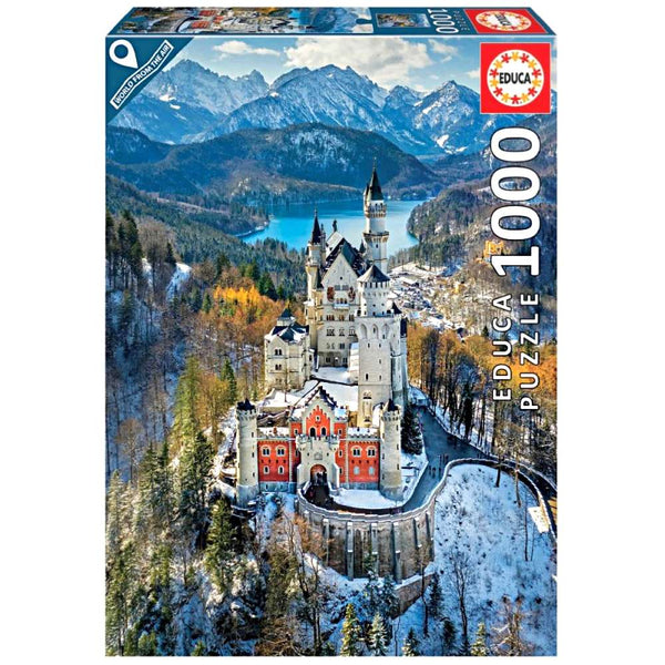 Puzzle 1000 Castillo Neuschwanstein Desde El Aire Educa