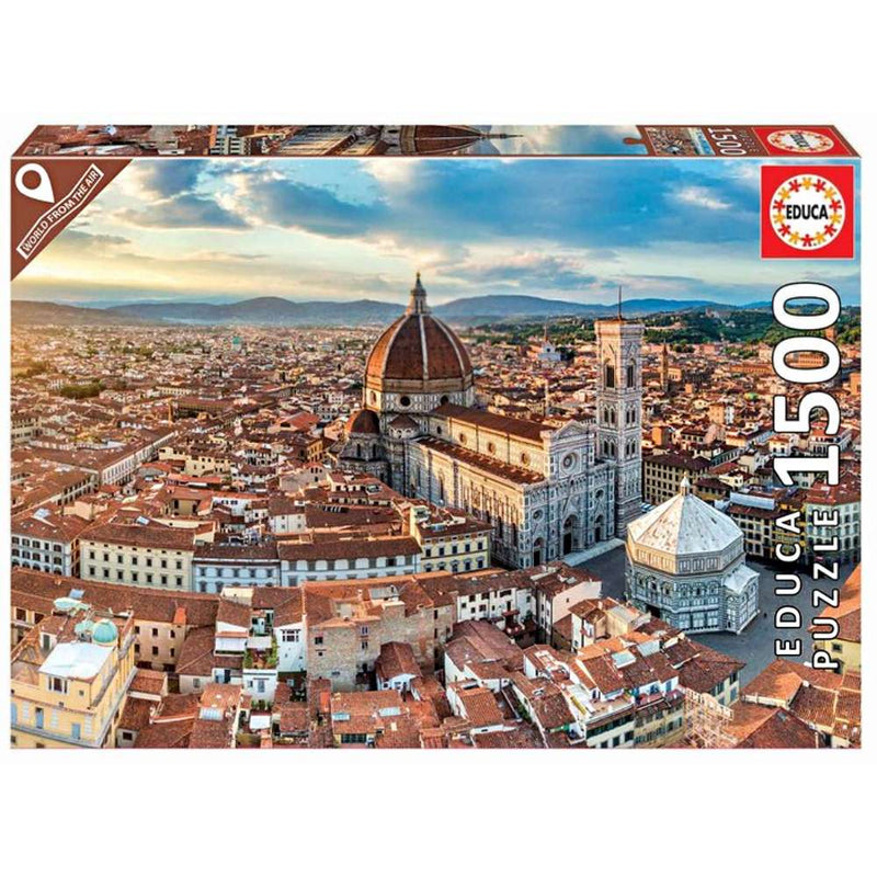 Puzzle 1500 Florencia desde el Aire Educa