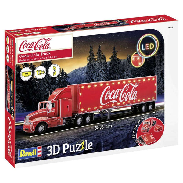 Puzzle 3D Coca Cola Truck LED Edition Revell