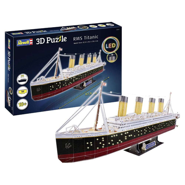 Puzzle 3D Titanic LED Edition Revell (1)