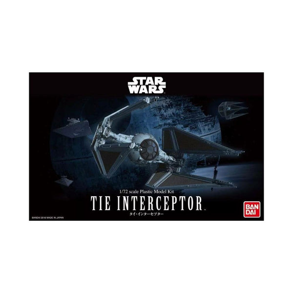 Maqueta Star Wars Bandai Tie Interceptor