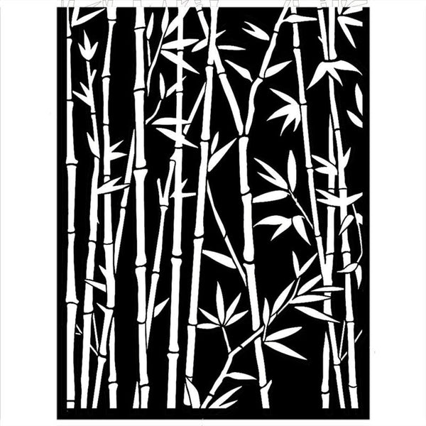 Plantilla Stencil 15x20 Sir Vagabond in Japan Bambú Stamperia