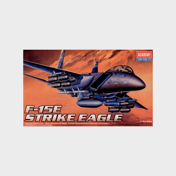 Maqueta Academy Avión Mcdonnell Douglas F-15E Strike Eagle Dismoer
