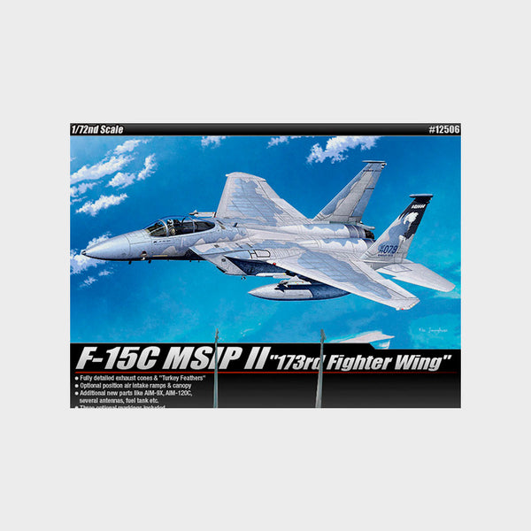 Maqueta Academy Avión F-15C MSIP II Dismoer