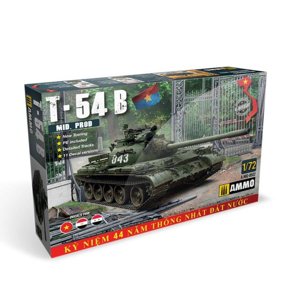 Tanque Militar 1/72 T-54 B Mid Production