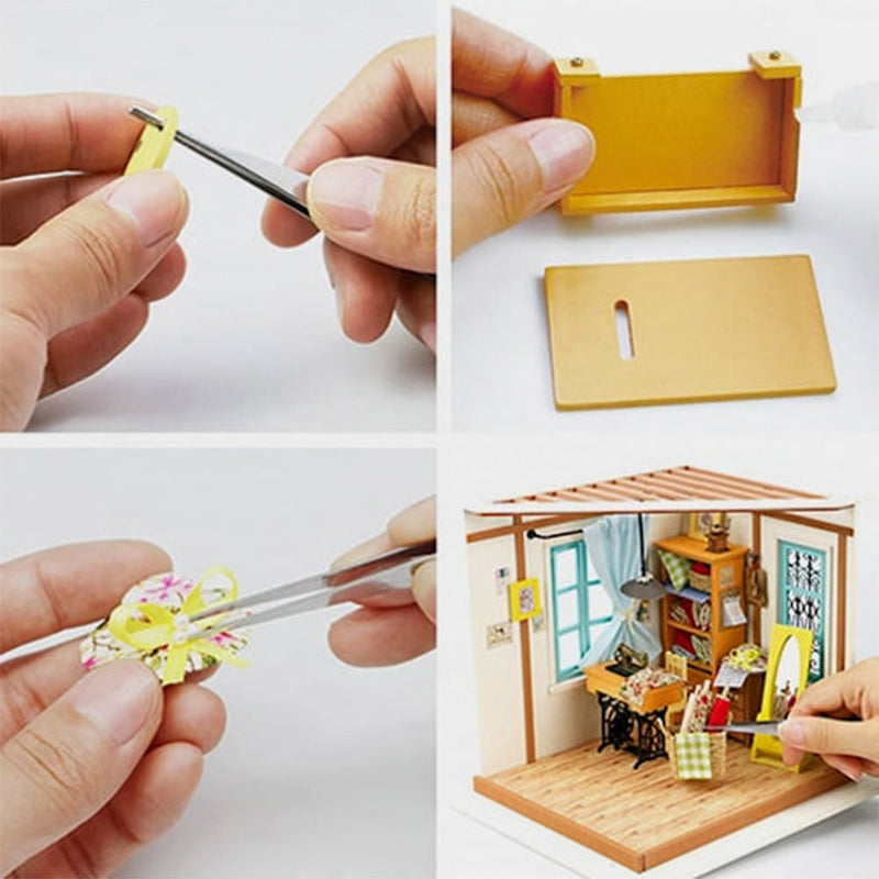 Maqueta Miniature Lisas Tailor Sewing Room Robotime (2)