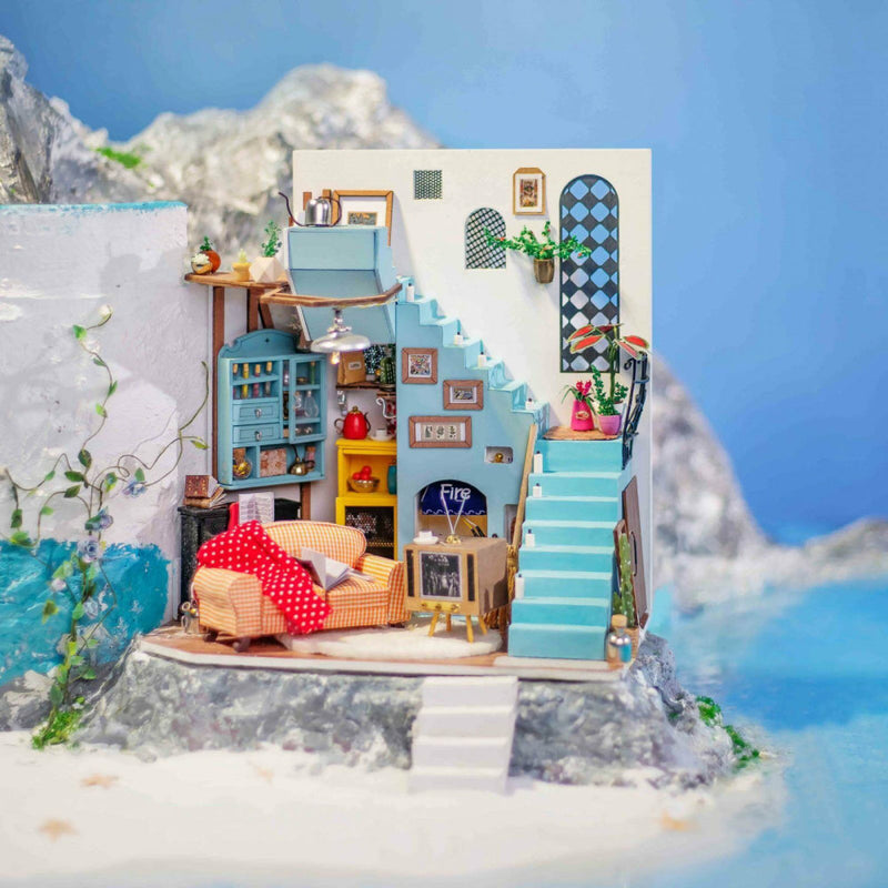Maqueta Miniature Joys Peninsule Living Room Robotime (6)