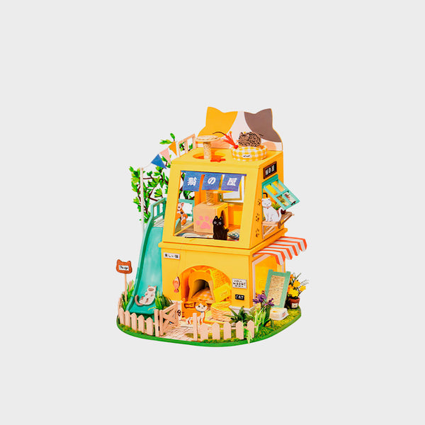 Maqueta Miniature Cat House Robotime