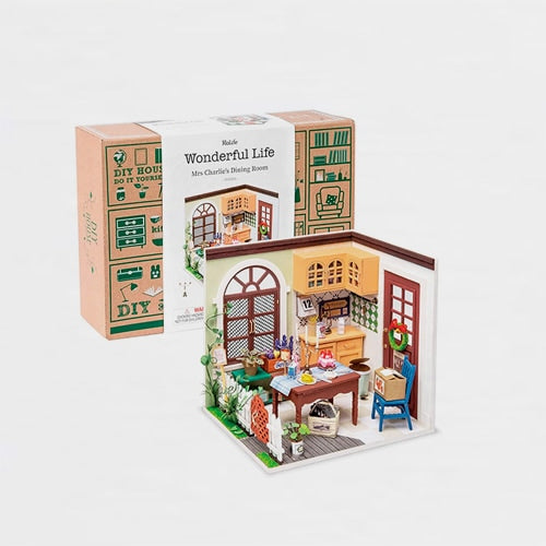 Maqueta Miniature Charlies Dining Room Robotime