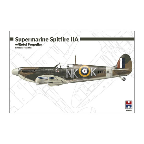 Avión Supermarine Spitfire IIA 1/32