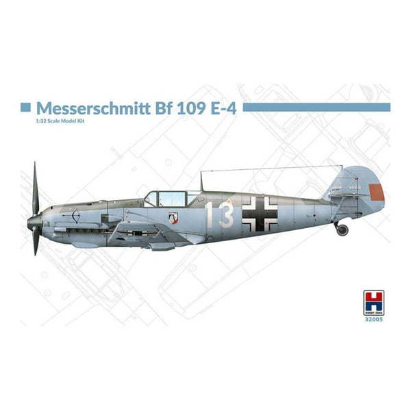 Avión Messerschmitt Bf 109 E-4 1/32