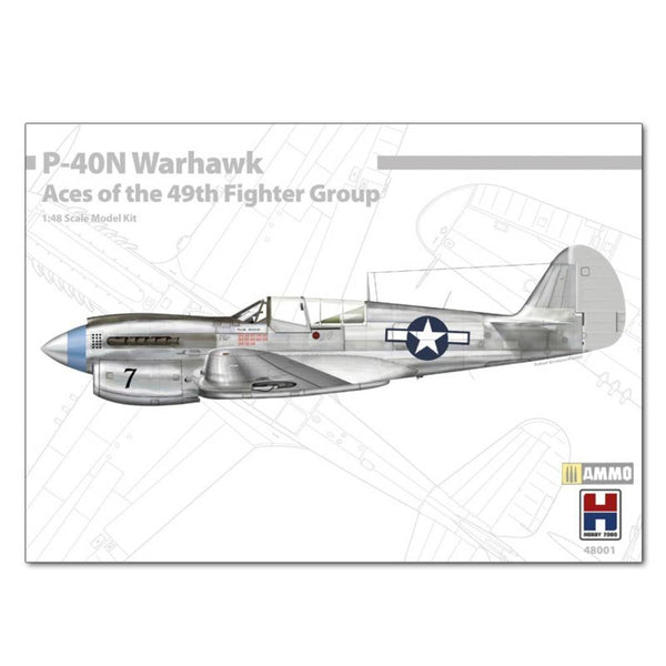 Avión P-40n Warhawk Aces Of The 49th Fighter Group 1/48