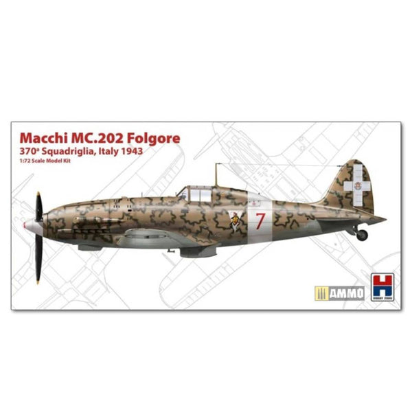 Avión Macchi MC.202 Italy 1943 1/72