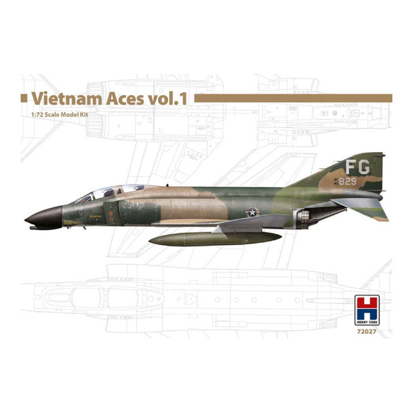 Avión F-4C Phanton Ii Vietnam Aces 1 1/72