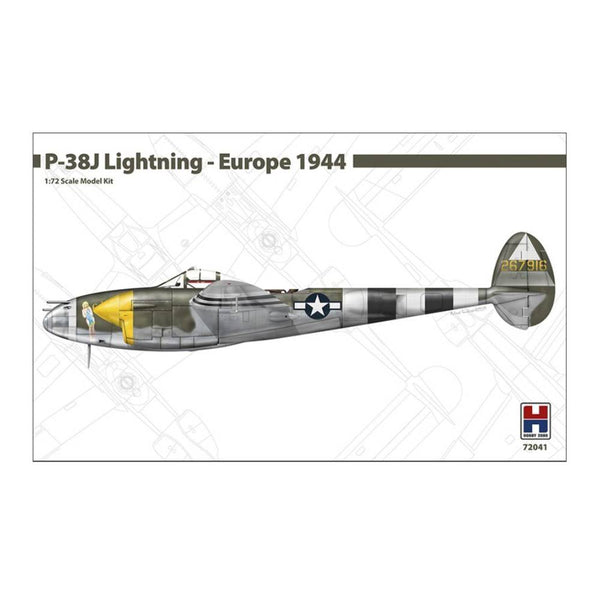 Avión P-38J Lightning Europa 1944 1/72