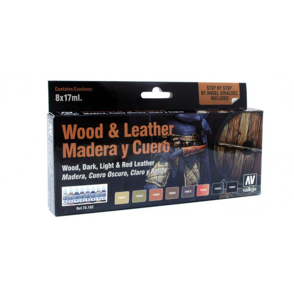 Set Madera y Cuero Vallejo