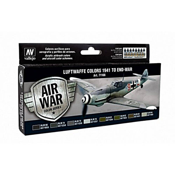Set Model Air Luftwaffe 1941 To End War Vallejo