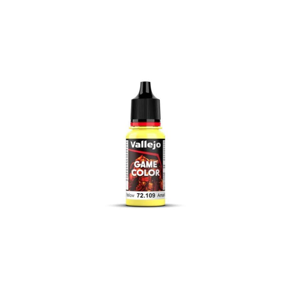 Pintura Game Color Amarillo Tóxico 18ml Vallejo